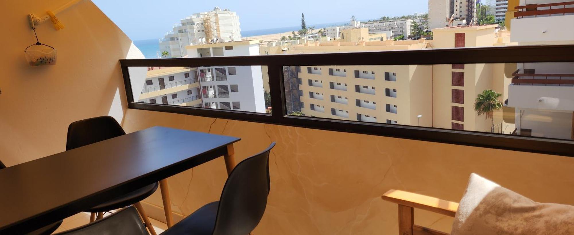 Playa del Ingles. Apartamento al lado del océano San Bartolomé Exterior foto