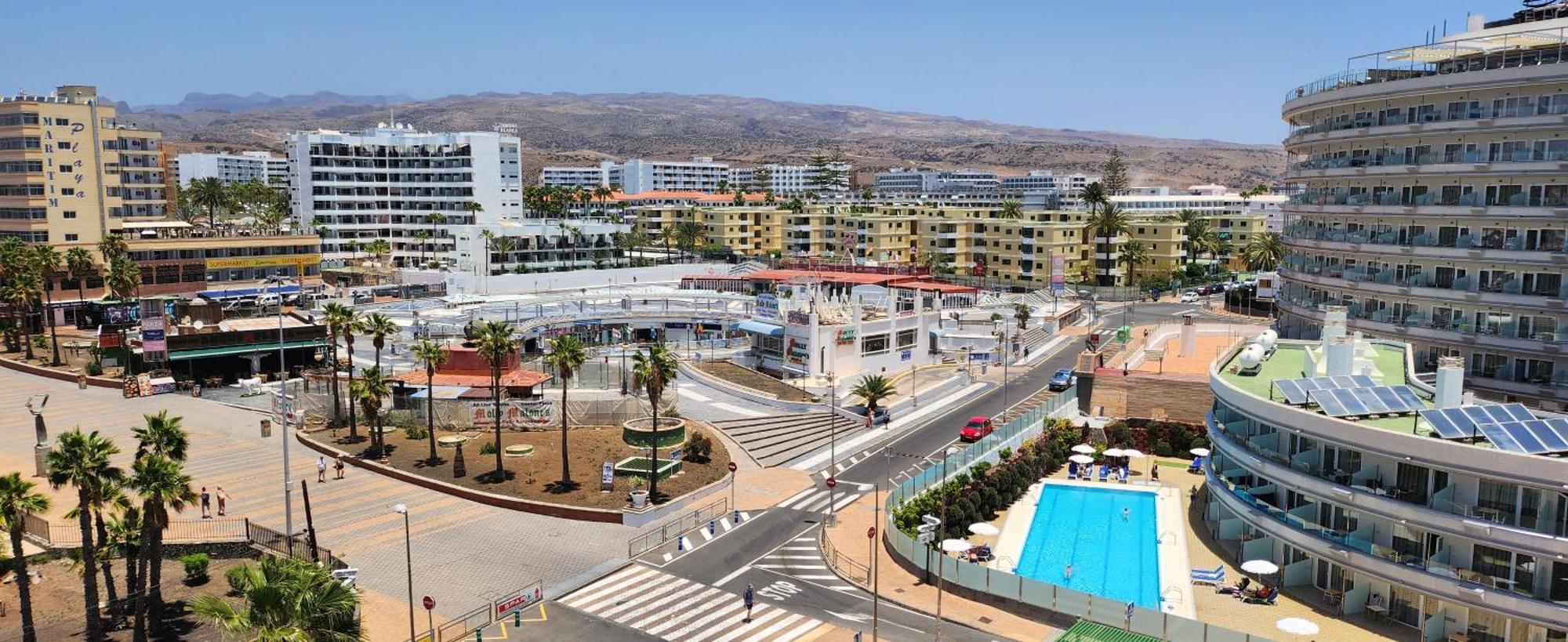 Playa del Ingles. Apartamento al lado del océano San Bartolomé Exterior foto